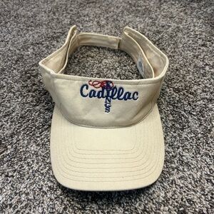Cadillac Kings tan‎ OS hat visor adjustable Velcro
